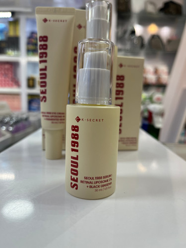 سرم جوانساز رتینال لیپوزومی ۲٪ بههمراه جینسینگ سیاه سئول 1988«ضد چروک قوی و احیای پوست با اثر لوکس و حرفهای»