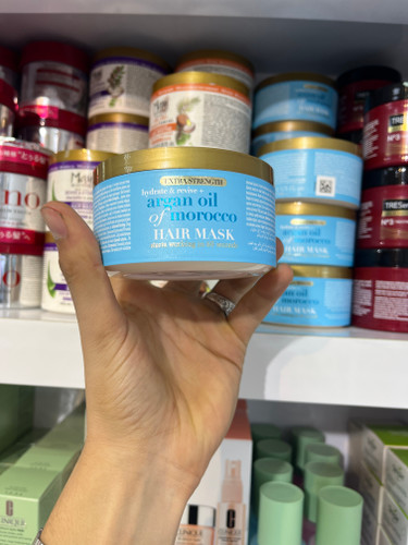 ماسک مو آرگان مراکشی«آبرسانی عمیق و ترمیمی؛ موهایی نرم و ابریشمی در ۶۰ ثانیه»